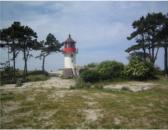 Leuchtturm auf der Insel Hiddensee