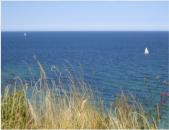 Tolle Ausblicke auf die Ostsee entlang der K�ste von R�gen
