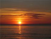 Sonnenuntergang vor der Insel R�gen