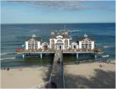 Historische Seebr�cke im Seebad Sellin